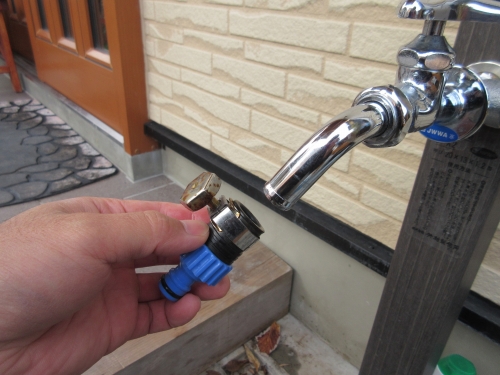 高圧洗浄機 水道ホース 作り方と繋ぎ方 電動工具のすすめ