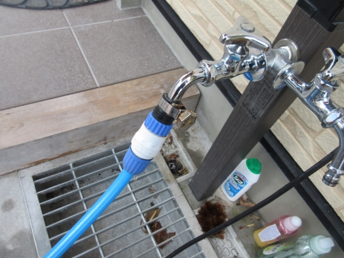 高圧洗浄機 水道ホース 作り方と繋ぎ方 電動工具のすすめ